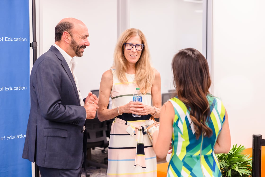 Richard Arum, Stacey Nicholas, Kelley Lê at the ECCLPs (Re)Launch Event at UCI 2022